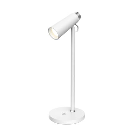 Lampada da tavolo LED dimmerabile con senza fili Qi di ricarica TIT LED/12W/230V bianco