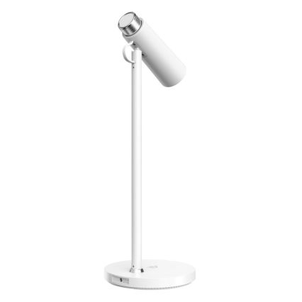 Lampada da tavolo LED dimmerabile con senza fili Qi di ricarica TIT LED/12W/230V bianco