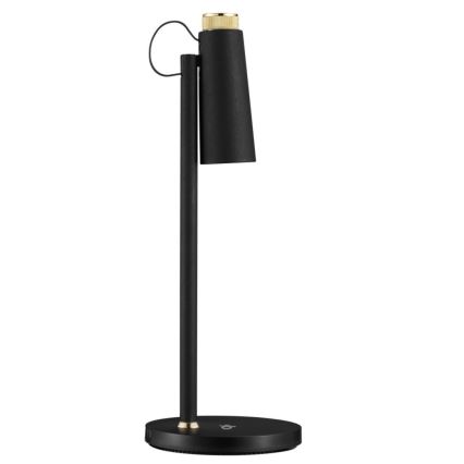 Lampada da tavolo LED dimmerabile con senza fili Qi di ricarica TIT LED/12W/230V nero