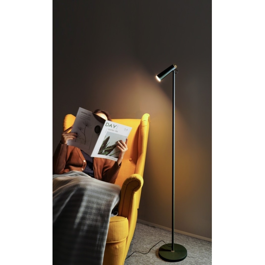 Lampada da terra dimmerabile a LED TIT LED/6W/230V nero