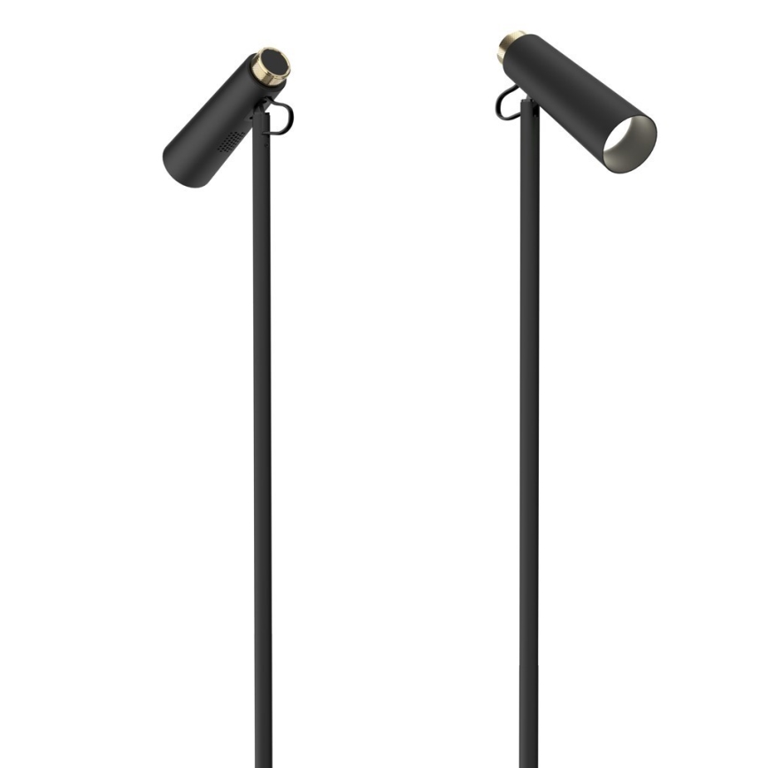 Lampada da terra dimmerabile a LED TIT LED/6W/230V nero