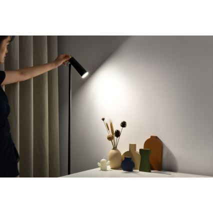 Lampadaire à intensité variable TIT LED/6W/230V noir