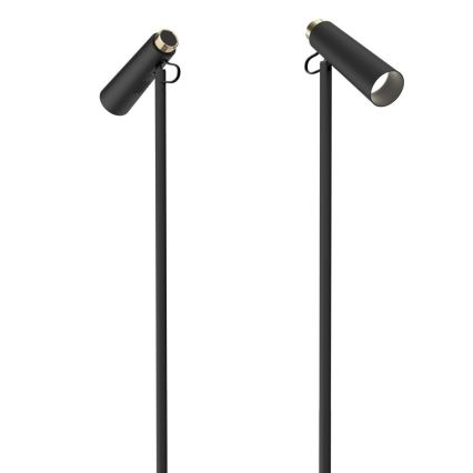 Lampadaire à intensité variable TIT LED/6W/230V noir