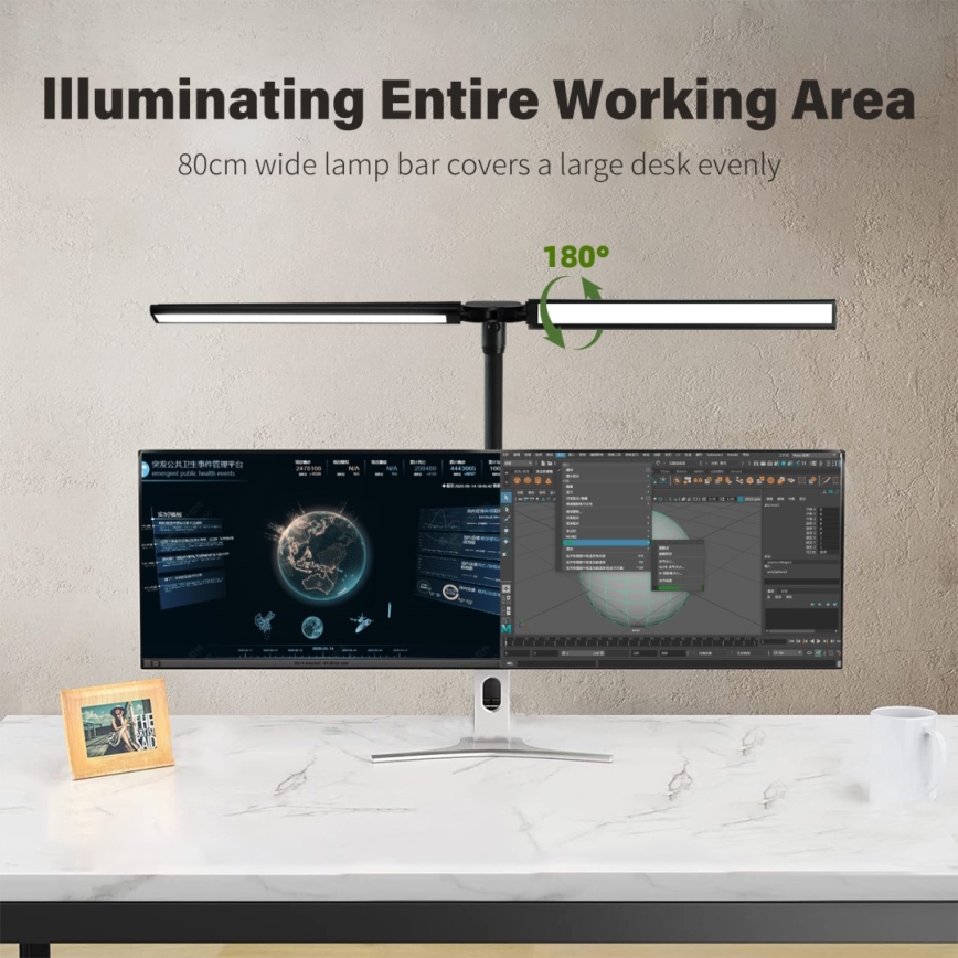 LED Flessibile dimmerabile illuminazione del monitor OFFICE LED/24W/230V 2700-6300K CRI 95