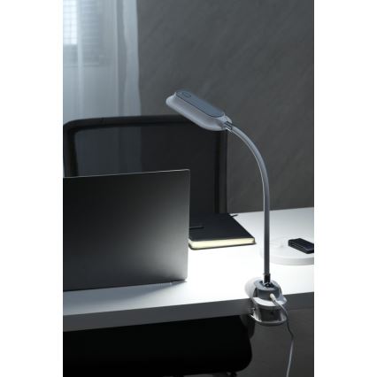 LED+CCT Lampada da tavolo dimmerabile con clip CLIP LED/7,5W/230V 3000/4200/5000K bianca