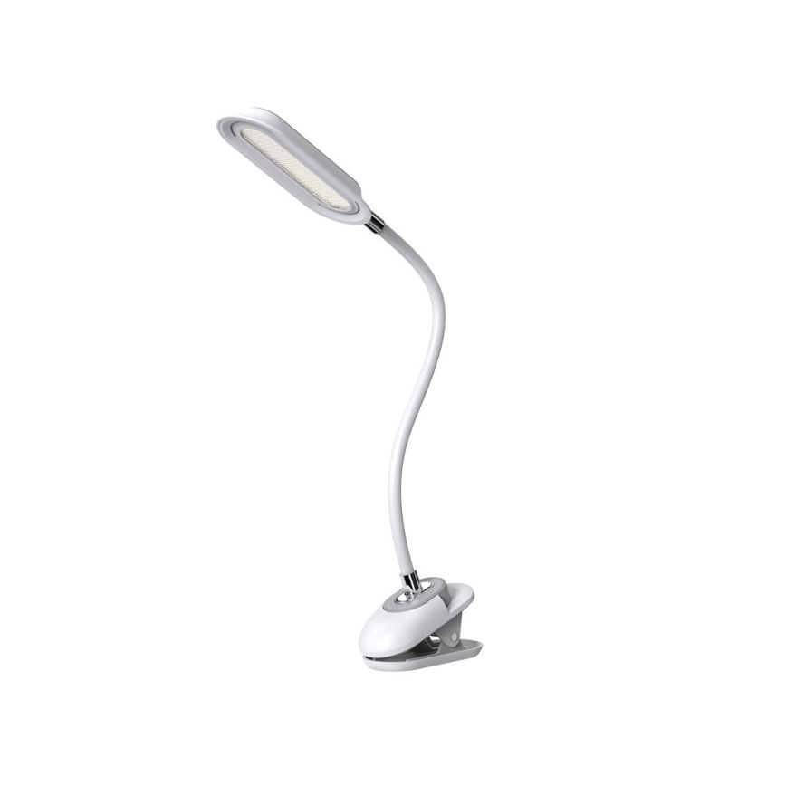 LED+CCT dimmbare Tischlampe mit Clip CLIP LED/7,5W/230V 3000/4200/5000K weiß