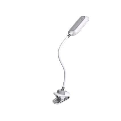 LED+CCT dimmbare Tischlampe mit Clip CLIP LED/7,5W/230V 3000/4200/5000K weiß