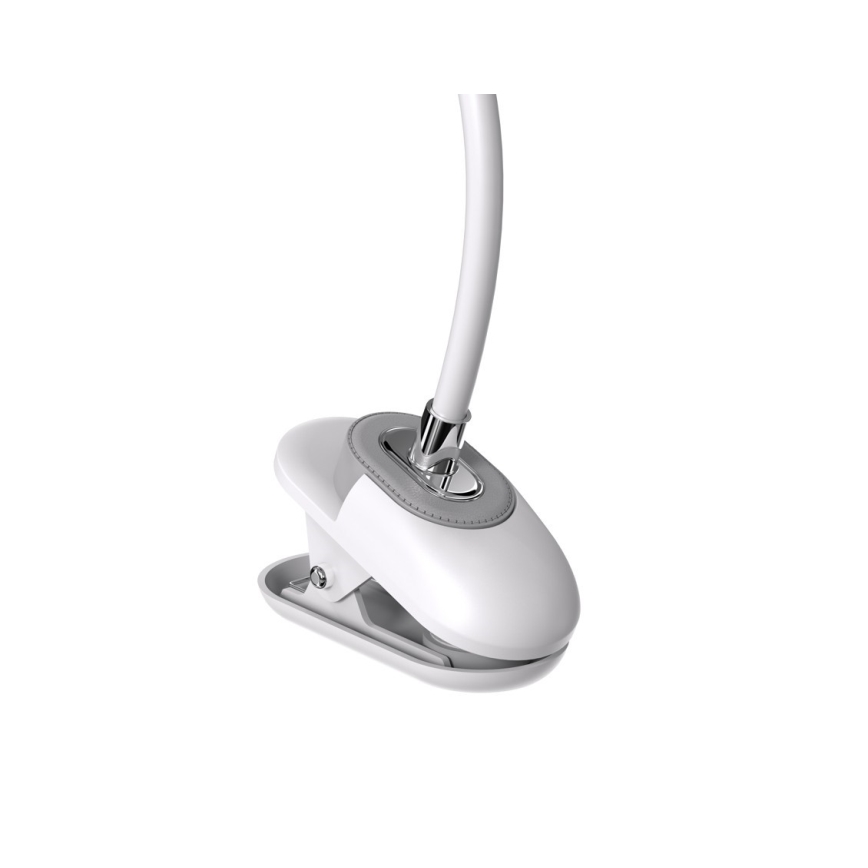 LED+CCT dimmbare Tischlampe mit Clip CLIP LED/7,5W/230V 3000/4200/5000K weiß