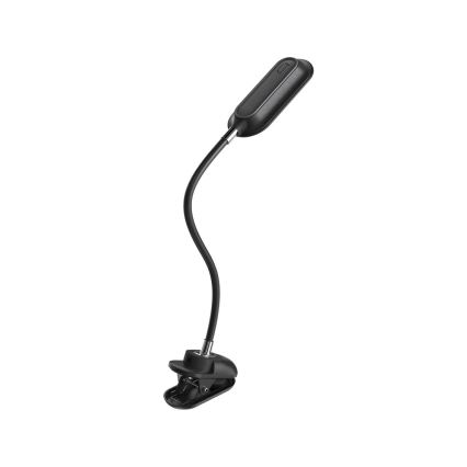Lampada da tavolo LED+CCT dimmerabile con clip CLIP LED/7,5W/230V 3000/4200/5000K nera