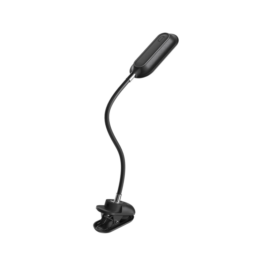Lampada da tavolo LED+CCT dimmerabile con clip CLIP LED/7,5W/230V 3000/4200/5000K nera