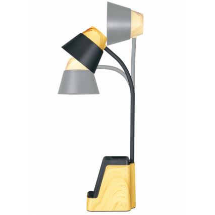 LED+CCT Lampada da tavolo dimmerabile con ricarica wireless Qi IDEAL LED/8W/230V 2700/4000/5000K beige