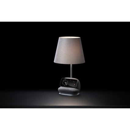 Lampe de table LED dimmable avec recharge sans fil Qi SOFA LED/6W/230V, gris