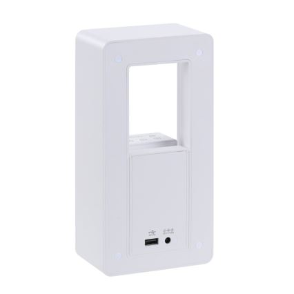 LED-Tischlampe mit Wecker und Ladefunktion CALM LED/3,5W/5V