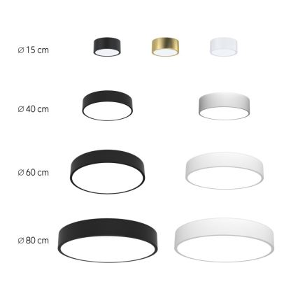 Immax NEO 07024L-15 - Lampada da soffitto dimmerabile a LED RONDATE bianca LED/12W/230V Tuya