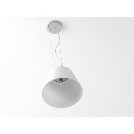 Immax NEO 07053L - LED RGBW dimmbare Hängeleuchte an Seil CONO 1xE27/8,5W/230V 32 cm Tuya + Fernbedienung