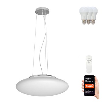 Immax NEO 07056L- Suspension filaire LED RGBW à intensité variable ELIPTICO 3xE27/8,5W/100-240V Tuya