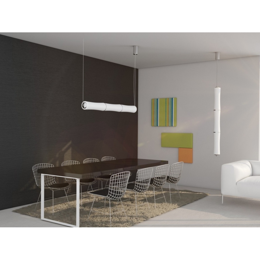 Immax NEO 07104L - Suspension filaire à intensité variable BAMBOOS LED/45W/230V 135 cm