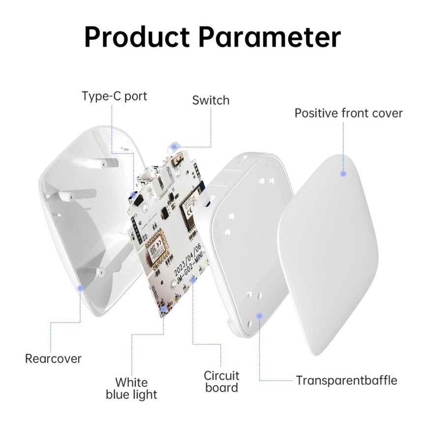 Immax NEO 07117-6 - MULTI BRIDGE PRO passerelle intelligente Zigbee 3.0 Wi‑Fi