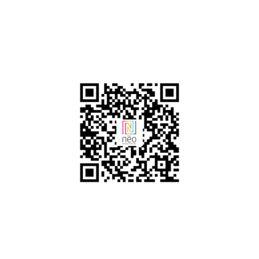 Immax NEO 07143-GR60 - Luce LED dimmerabile RONDATE LED/50W/230V Tuya grigia + TC