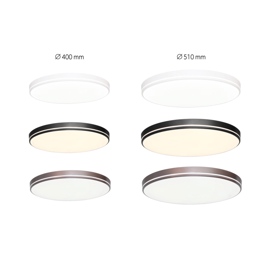 Immax NEO 07149-W40 - Plafoniera LED dimmerabile NEO LITE AREAS LED/24W/230V Tuya Wi-Fi bianco + telecomando