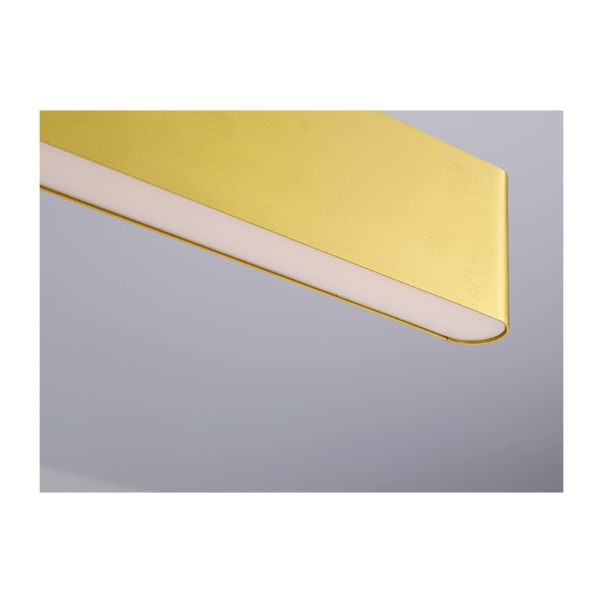 Immax NEO 07157-G120X - RGB+CCTW Dimmbare LED-Hängeleuchte an Schnur MILANO LED/40W/230V Tuya golden