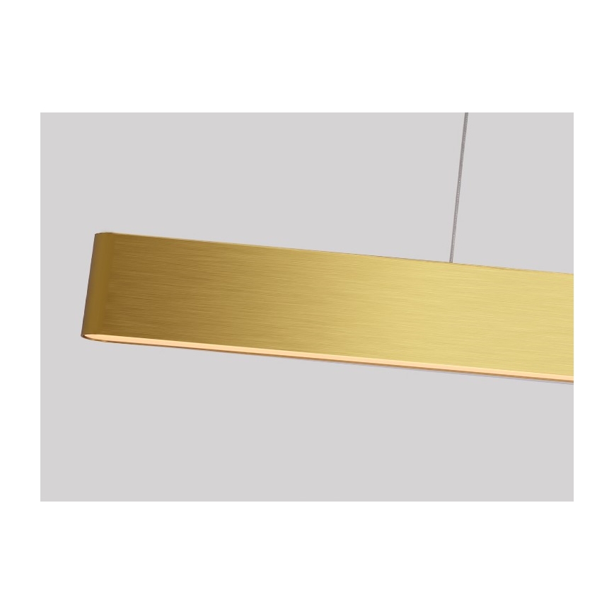 Immax NEO 07157-G120X - Suspension LED RGB+CCT à intensité variable MILANO LED/40W/230V Tuya doré