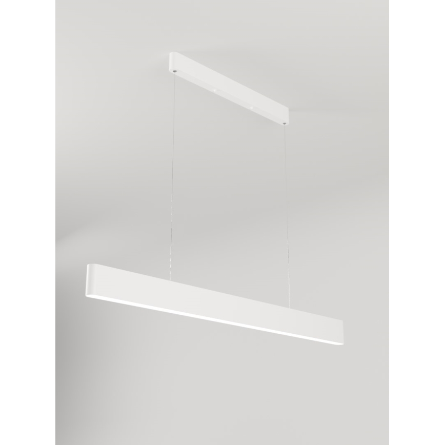 Immax NEO 07157-W120X - LED RGB+CCT Lampadario dimmerabile a sospensione con filo MILANO LED/40W/230V Tuya bianco