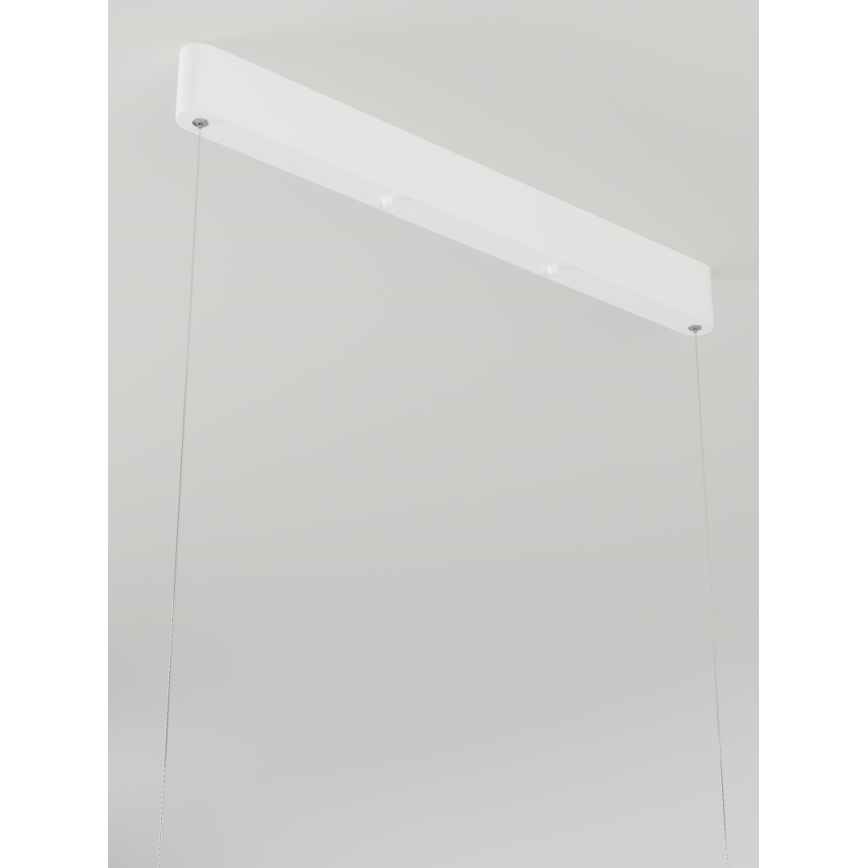 Immax NEO 07157-W120X - RGB+CCT Dimmbare LED-Hängeleuchte an Schnur MILANO LED/40W/230V Tuya weiß
