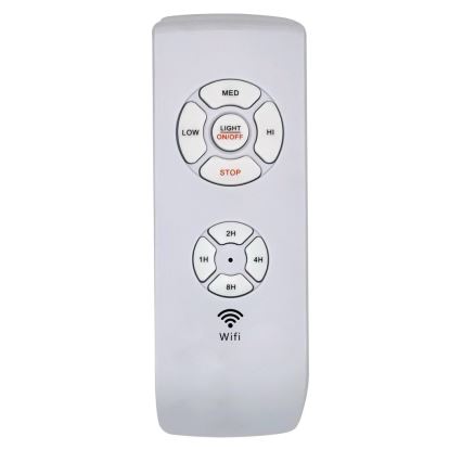Immax NEO 07165-S - LED-Deckenventilator ELEGANTE LED/18W/230V Eiche Wi-Fi Tuya + Fernbedienung