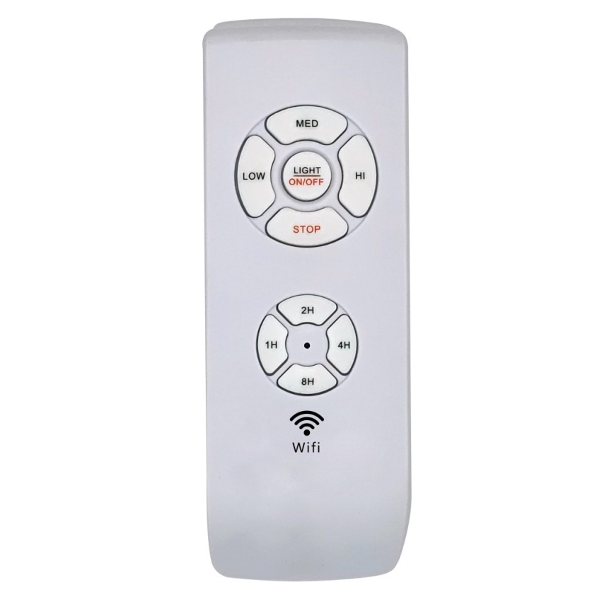 Immax NEO 07165-S - LED-Deckenventilator ELEGANTE LED/18W/230V Eiche Wi-Fi Tuya + Fernbedienung