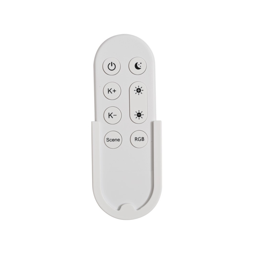 Immax NEO 07166-B40 - LED RGB+CCT Plafoniera con dimmer NEO LITE TUDO LED/50W/230V Wi-Fi Tuya nero + telecomando