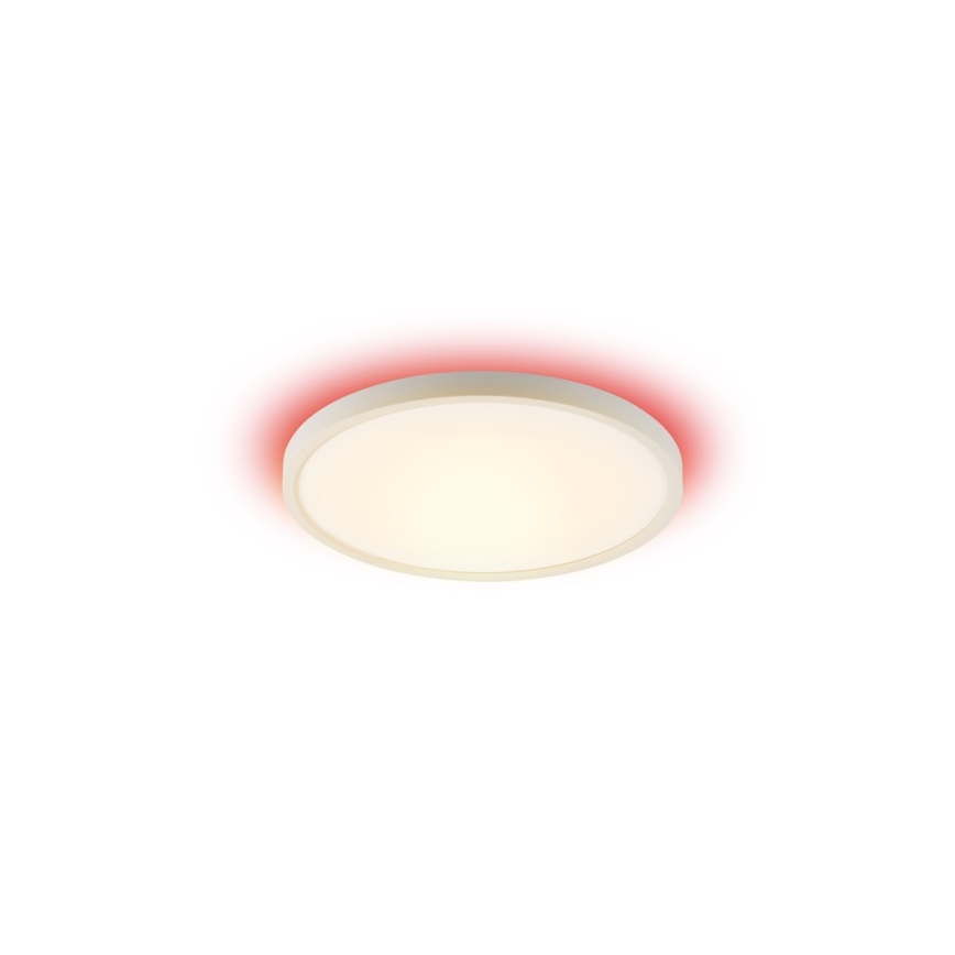 Immax NEO 07169-W60 - Plafonnier LED RGB+CCT à intensité variable NEO LITE TUDO 65W/230V 2700-6500K Wi-Fi Tuya + télécommande blanc