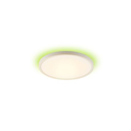 Immax NEO 07169-W60 - Plafonnier LED RGB+CCT à intensité variable NEO LITE TUDO 65W/230V 2700-6500K Wi-Fi Tuya + télécommande blanc