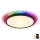 Immax NEO 07170-B60 - Plafonnier LED RGB+CCT à intensité variable NEO LITE TUDO LED/65W/230V 2700-6500K Wi-Fi Tuya noir + télécommande