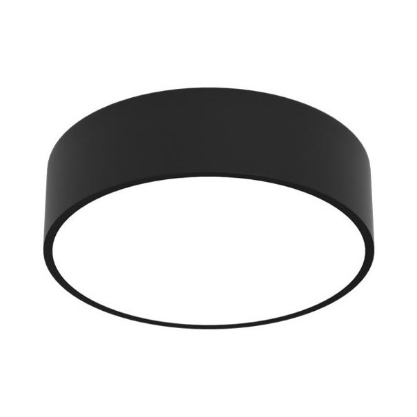 Immax NEO 07200L - Plafonnier à intensité variable RONDATE LED/18W/230V 3000-6000K d. 25 cm noir Tuya + télécommande