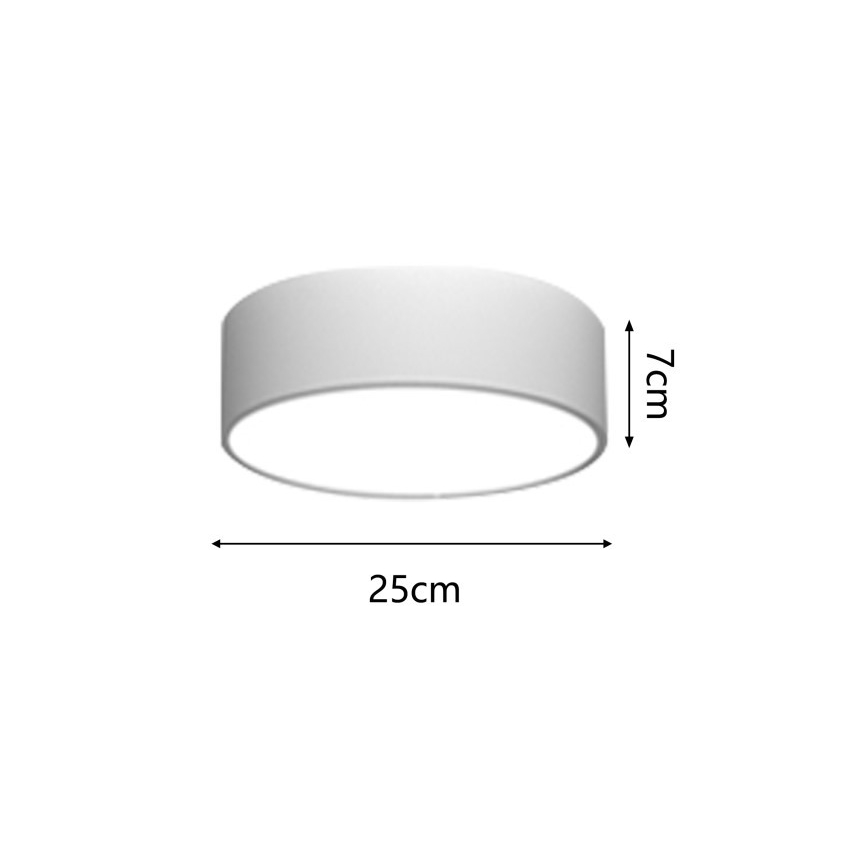 Immax NEO 07204L - Plafonnier à intensité variable RONDATE LED/18W/230V 3000-6000K blanc Tuya + télécommande