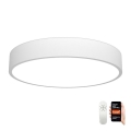 Immax NEO 07207L-Plafoniera LED dimmerabile RONDATE 65W/230V 3000-6000K Tuya bianco + telecomando