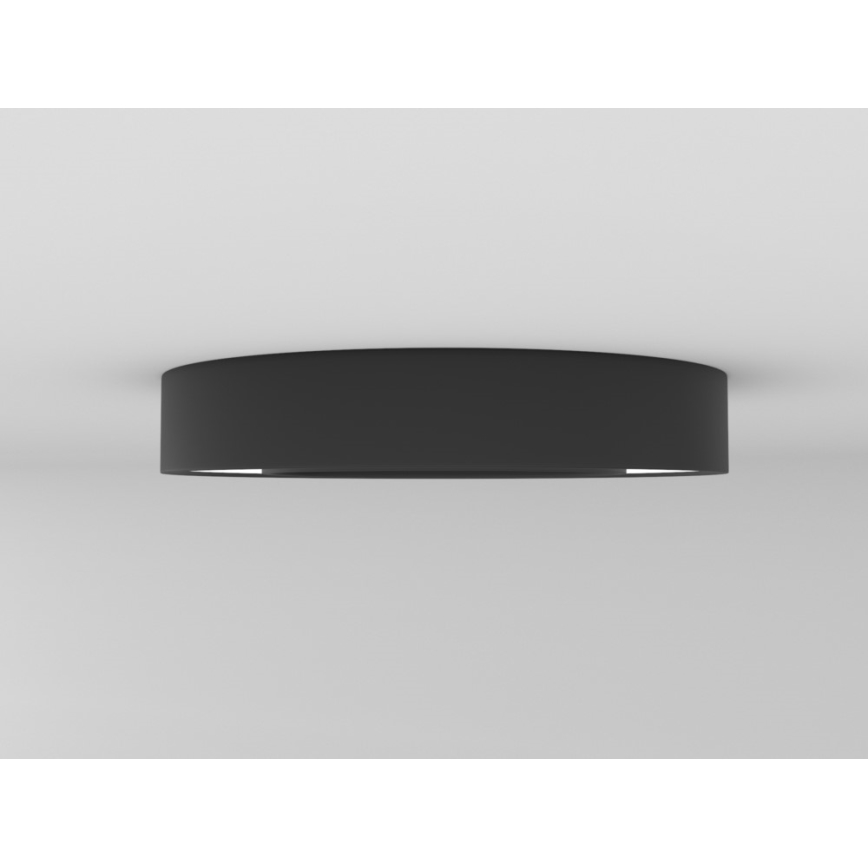 Immax NEO 07209L - Plafonnier à intensité variable LED PASTEL LED/53W/230V 60 cm noir Tuya + télécommande