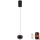 Immax NEO 07219L - Suspension filaire à intensité variable DORMINE LED/6W/230V mat noir Tuya + télécommande