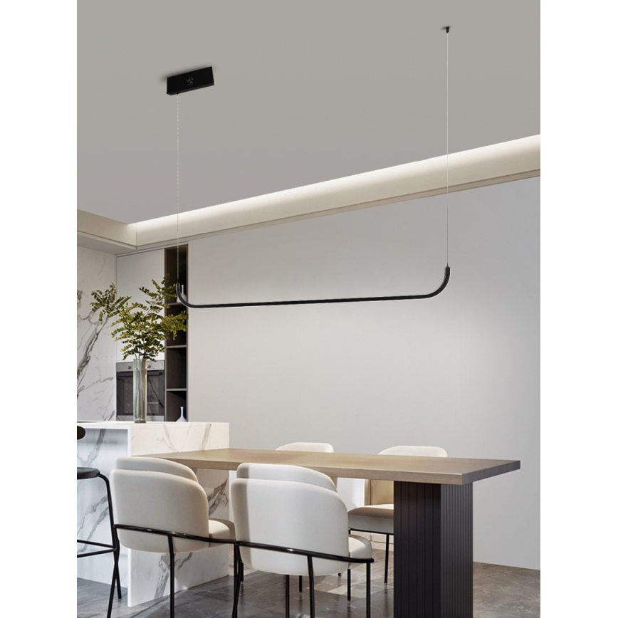 Immax NEO 07225L - Lampadario a sospensione con filo LED dimmerabile PATTINI LED/26W/230V Tuya + telecomando