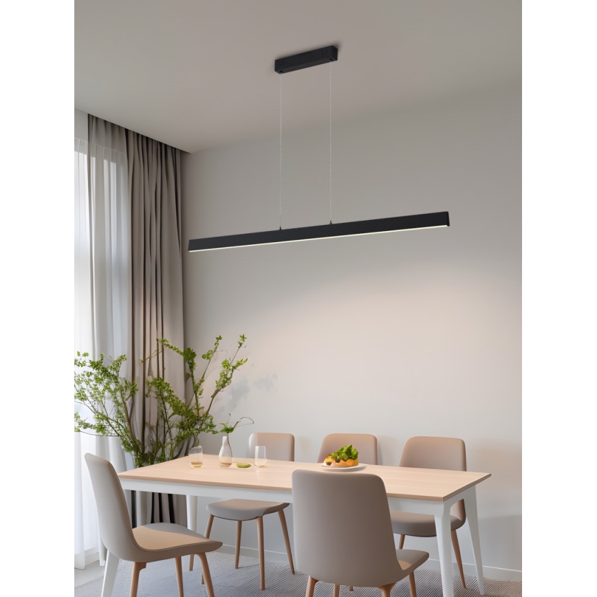 Immax NEO 07234L - Lampadario a sospensione con filo LED dimmerabile NEO LITE TRIANGOLO LED/28W/230V Wi-Fi Tuya 2700-6500K + telecomando