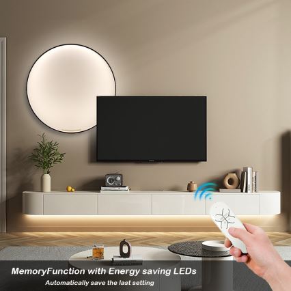 Immax NEO 07245-80 - LED dimmbare Wandleuchte FINO LED/50W/230V 2700-6500K 80 cm Tuya + Fernbedienung