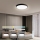 Immax NEO 07248L - Plafoniera LED dimmerabile NEO LITE SEMPLICI LED/36W/230V 3000-6000K Wi-Fi Tuya nero + telecomando