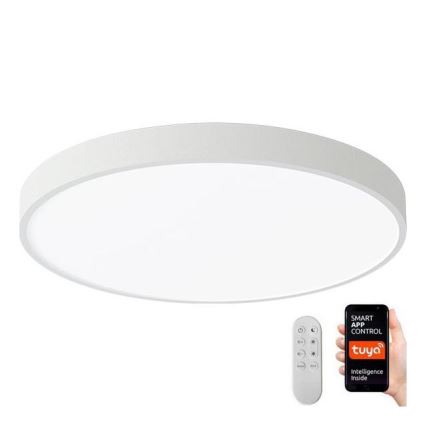 Immax NEO 07251L - Plafoniera LED dimmerabile NEO LITE SEMPLICI LED/36W/230V 3000-6000K Wi-Fi Tuya bianco + telecomando