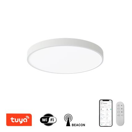 Immax NEO 07251L - Plafoniera LED dimmerabile NEO LITE SEMPLICI LED/36W/230V 3000-6000K Wi-Fi Tuya bianco + telecomando