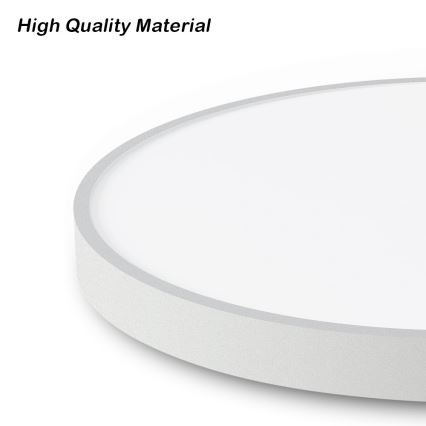 Immax NEO 07252L - Dimmbare LED-Deckenleuchte NEO LITE SEMPLICI LED/48W/230V 3000-6000K Wi-Fi Tuya weiß + Fernbedienung