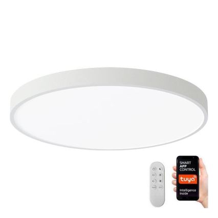 Immax NEO 07252L - Plafoniera LED dimmerabile NEO LITE SEMPLICI LED/48W/230V 3000-6000K Wi-Fi Tuya bianco + telecomando