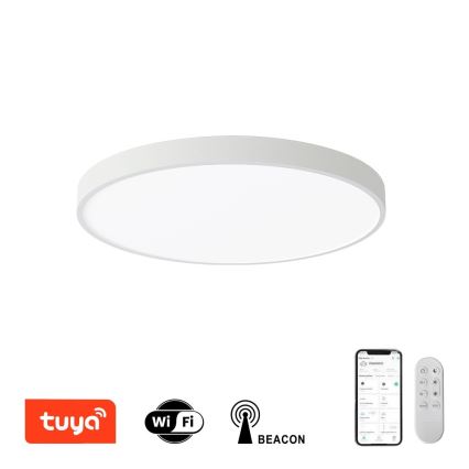 Immax NEO 07252L - Plafoniera LED dimmerabile NEO LITE SEMPLICI LED/48W/230V 3000-6000K Wi-Fi Tuya bianco + telecomando