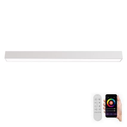 Immax NEO 07259L - Dimmbare LED-Deckenleuchte NEO LITE LUNGO LED/38W/230V 3000-6000K Wi-Fi Tuya weiß + Fernbedienung