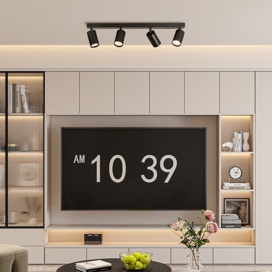 Immax NEO 07264W - RGB+CCT Dimmbarer LED-Strahler NEO LITE PUNTO 4xGU10/6W/230V Wi-Fi Tuya